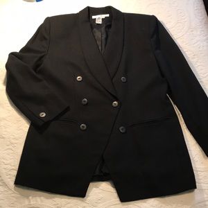 Women’s black Preswick & Moore size 12 wool jacket